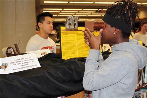 Stereoscope student 